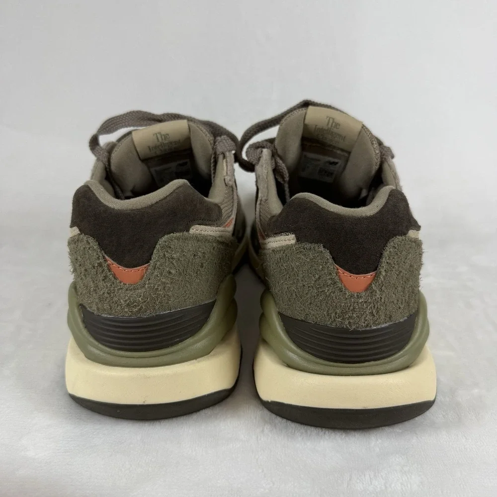 New Balance 57/40 Shoes Mens 11 Mushroom Sweet Caramel Suede Sneakers M5740RSB - Picture 5 of 6
